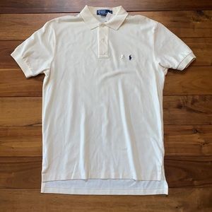 NWT Polo by Ralph Lauren Pale Yellow Short Sleeve Polo in Men’s Size M